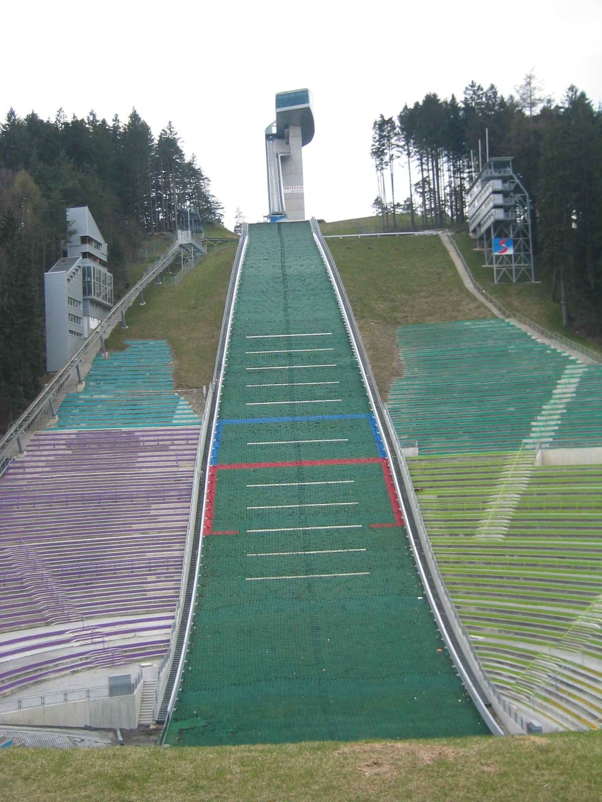 Bergisel ski jump de Zaha Hadid