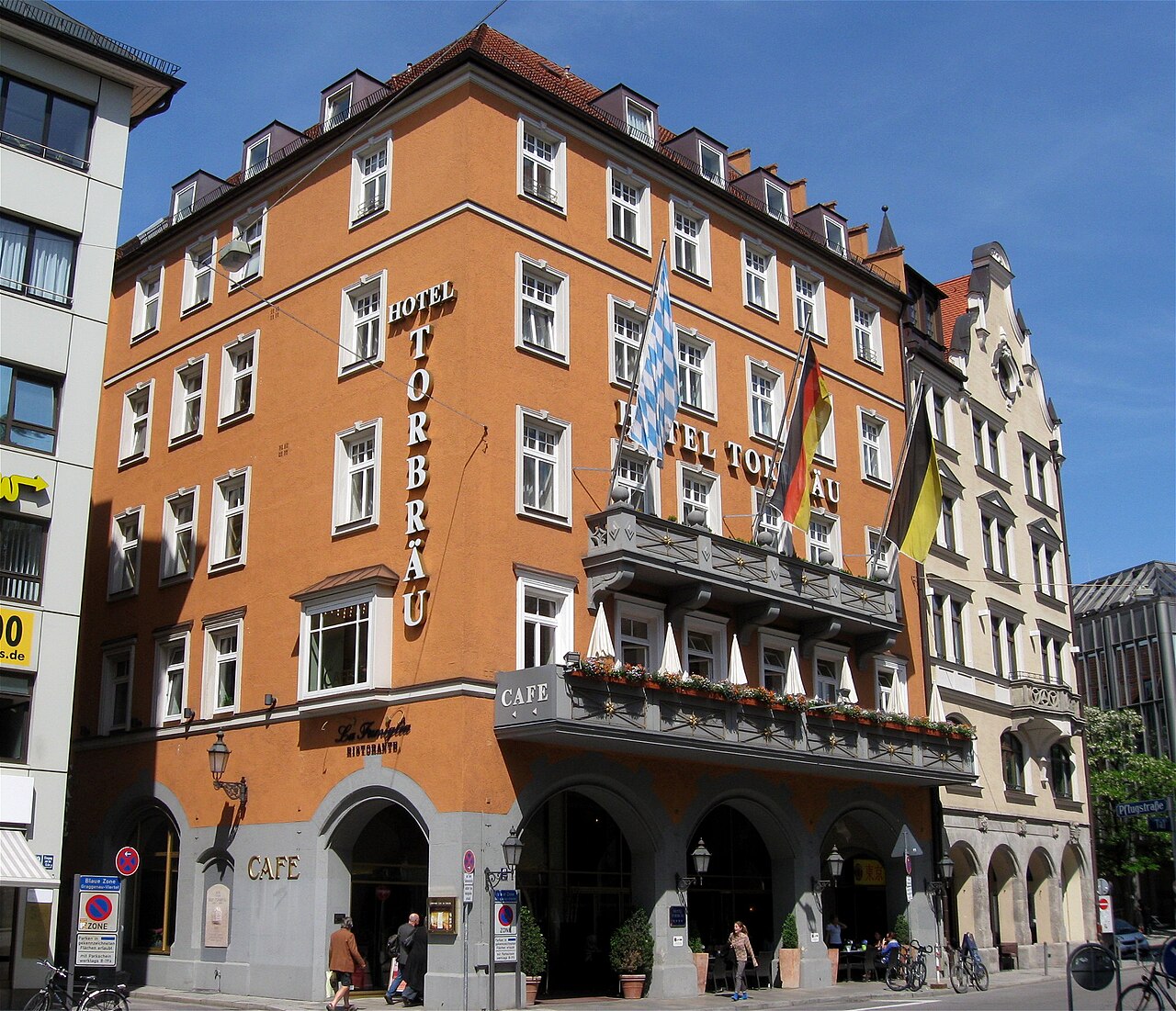 Hotel Torbräu, junto ao Isartor, Munique