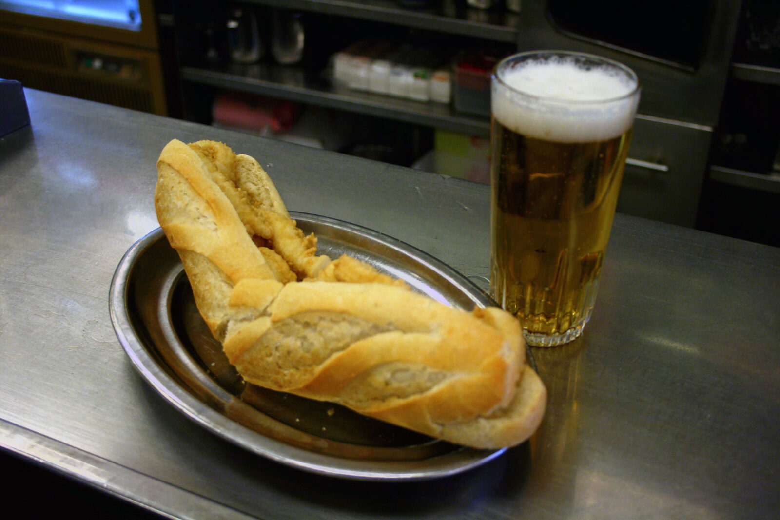 Bocadillo de calamares