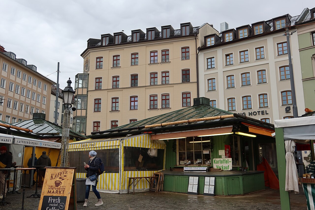 LOUIS Hotel, Munique — de frente para o Viktualienmarkt