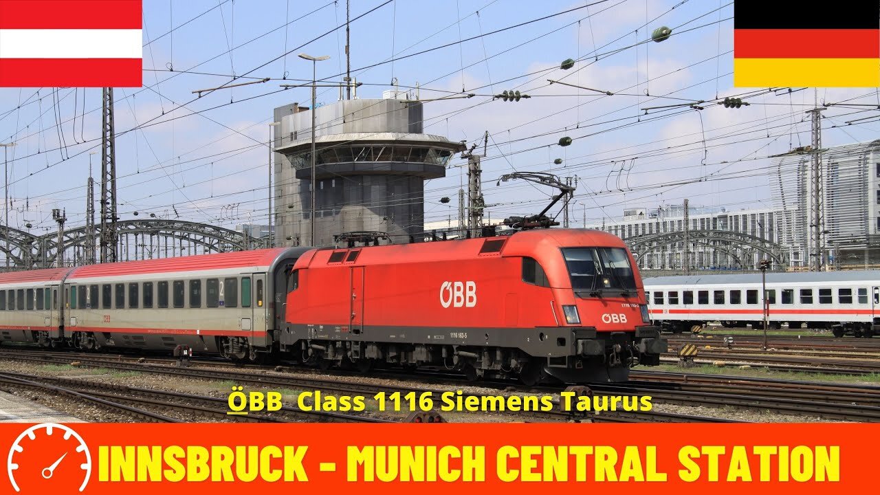 Innsbruck → Munique pela janela