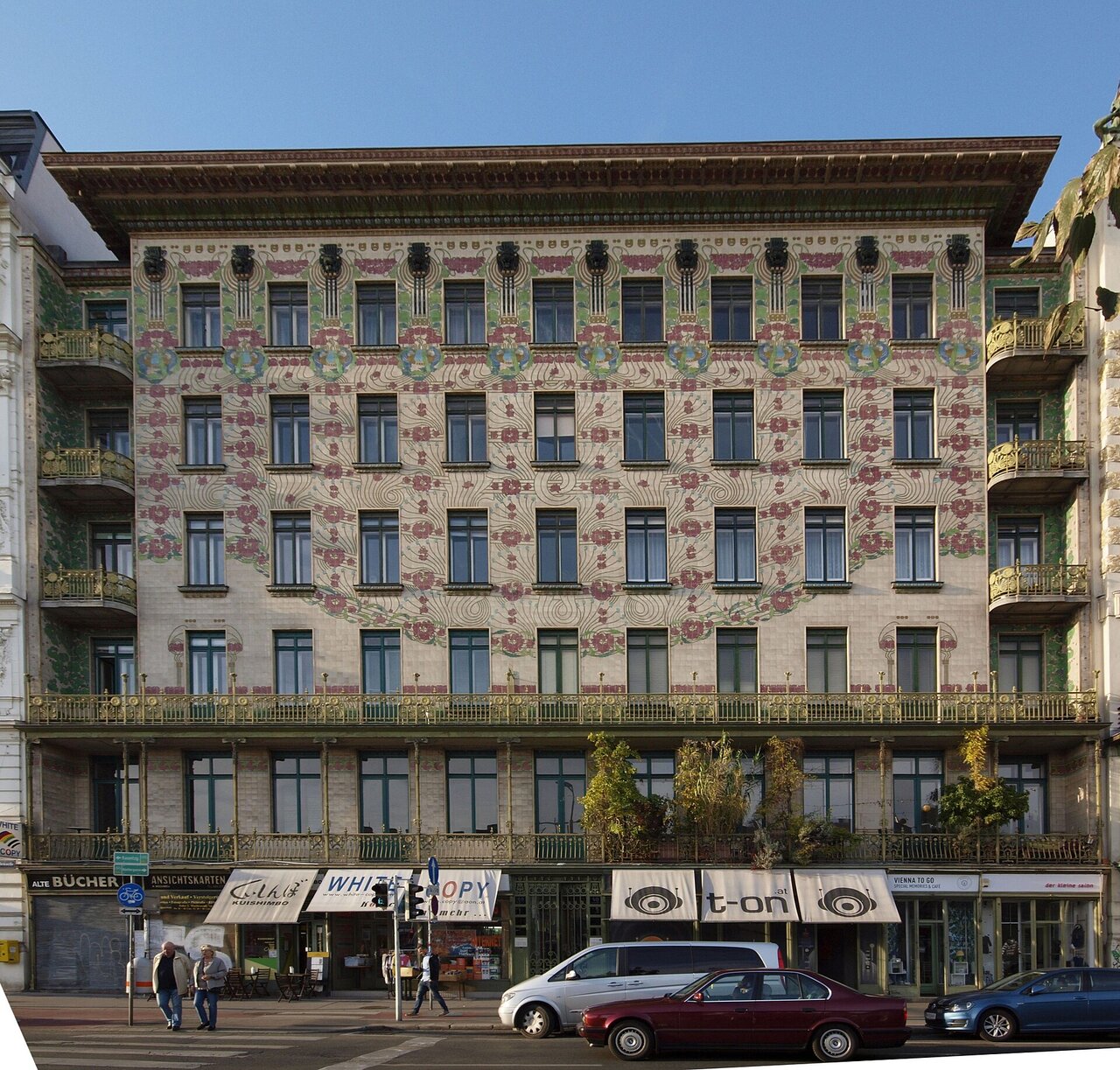Majolikahaus de Otto Wagner, Viena