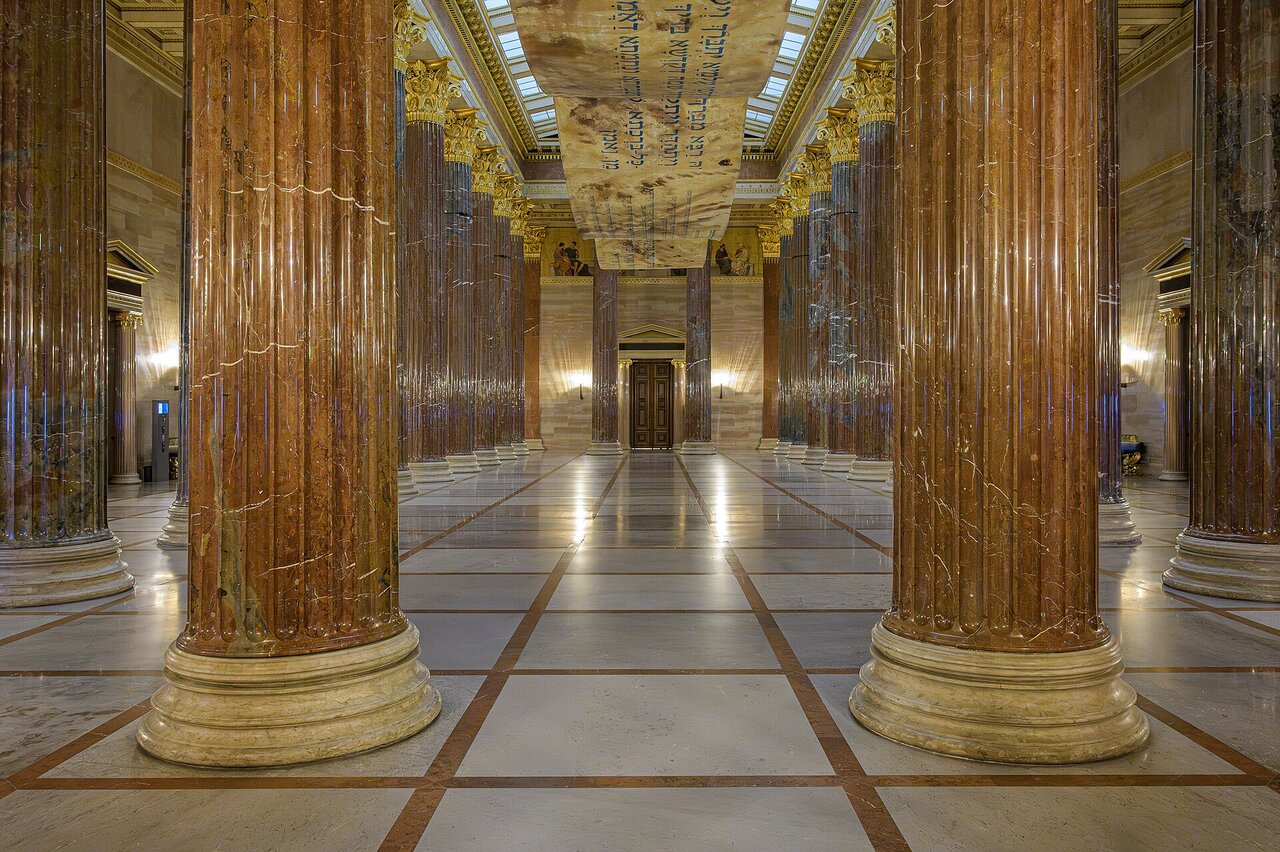 Säulenhalle do Parlamento austríaco
