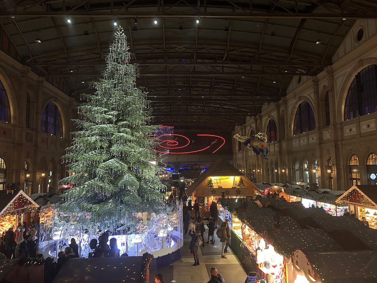 Polarzauber Hauptbahnhof
