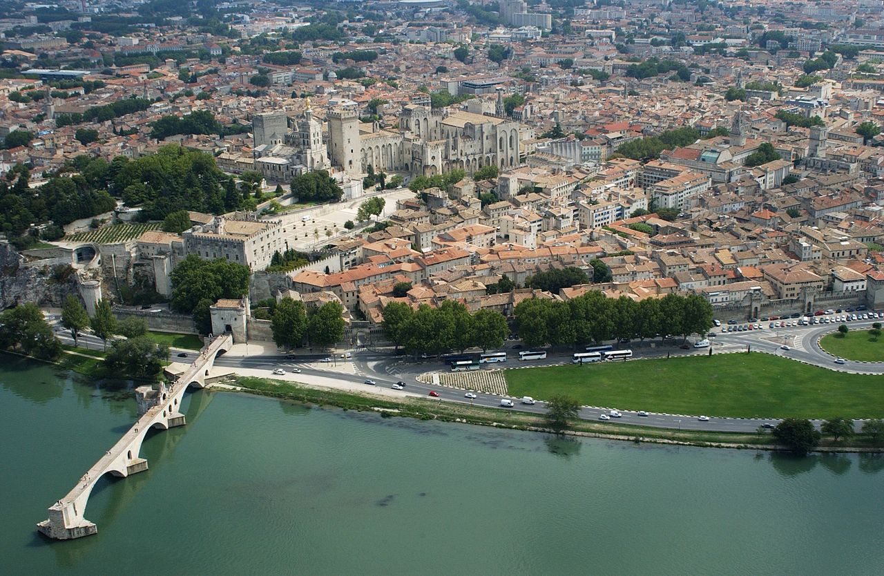Avignon e o Ródano