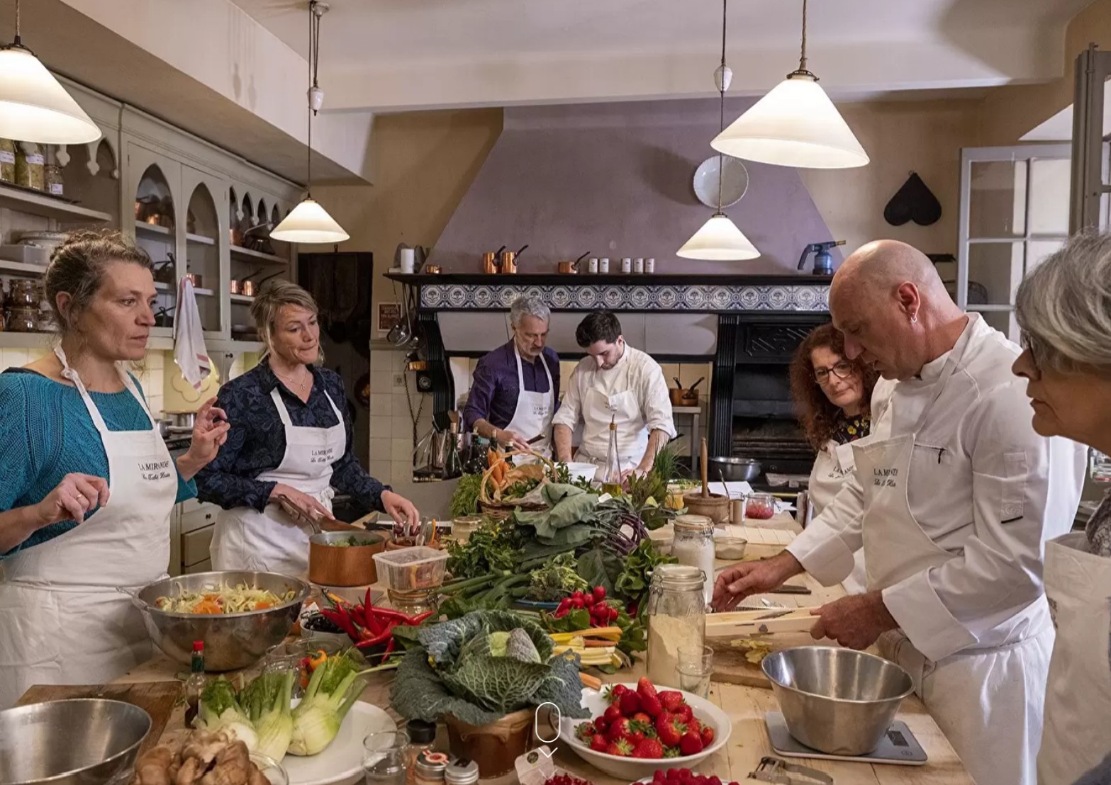 Le Marmiton, escola de cozinha da La Mirande