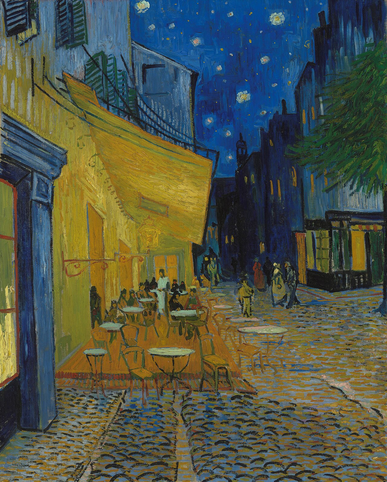 Terraço do Café à Noite, Van Gogh (Arles, 1888)