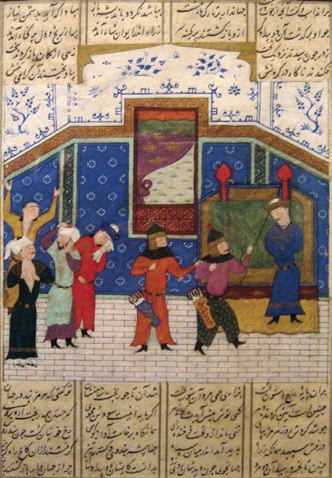 Iluminura persa do Sháh-námeh (Livro dos Reis)