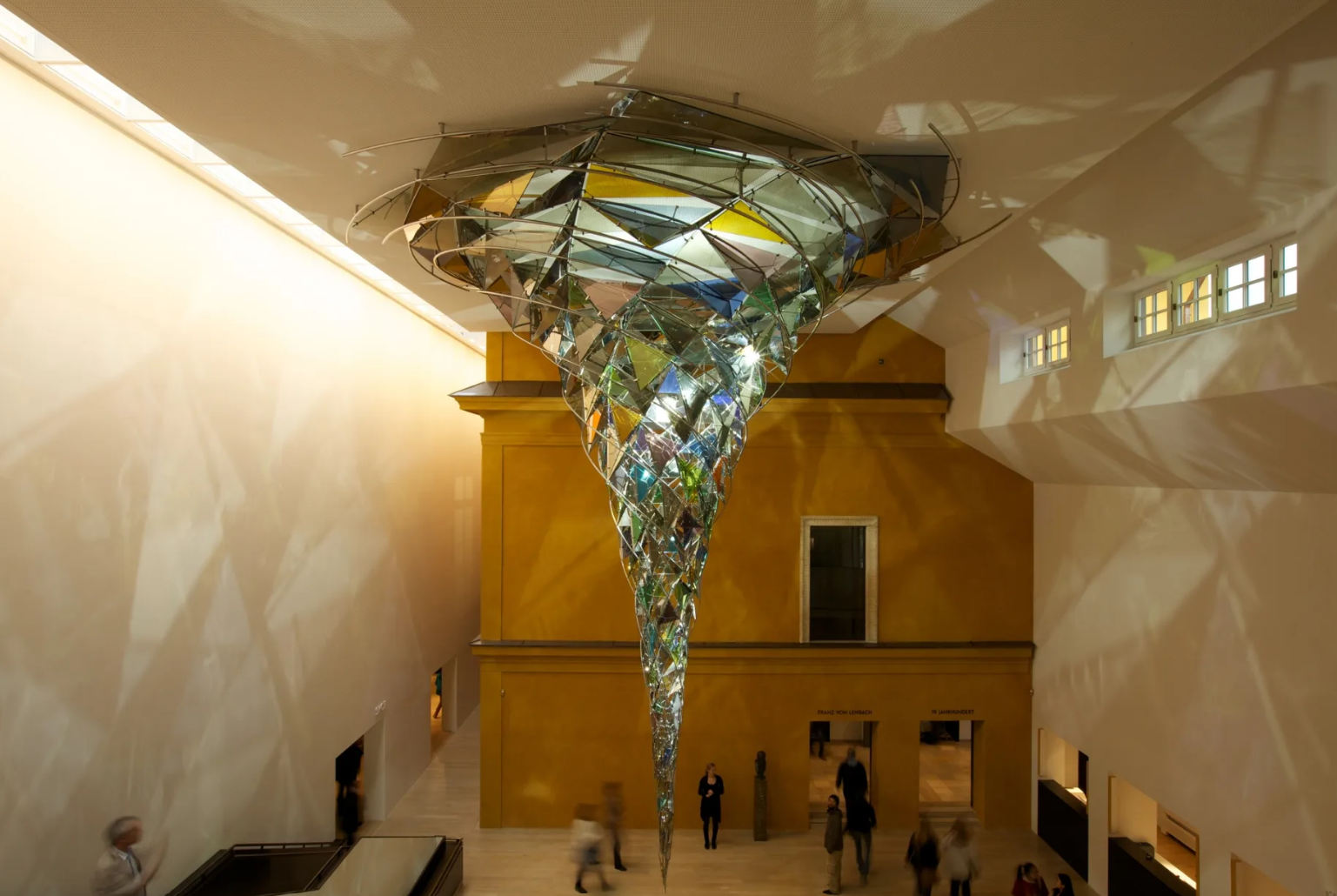 Lenbachhaus · Wirbelwerk de Olafur Eliasson